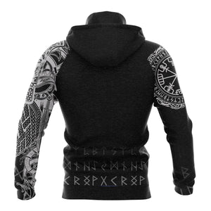 Viking The Raven Of Odin Hoodie For Men And Women