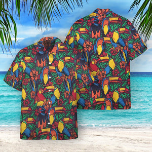 Parrots And Toucans Ace Ventura Pet Detective Custom Hawaii Shirt