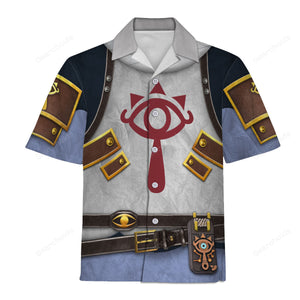 Sheikah Stealth Attire Hawaiian Shirt ZDHS17