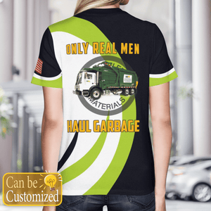 Personalized Veterans Waste Management 3D T-Shirt