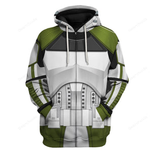 Star Wars Trooper Sergeant Costume Hoodie Sweatshirt Sweatpants SWHS91