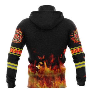 Firefighter Hero Hoodie For Men And Women