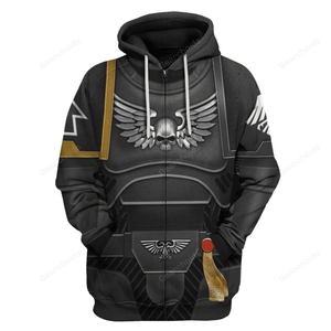 Space Marines Raven Guard - Costume Cosplay Hoodie Sweatshirt Sweatpants WHHS27