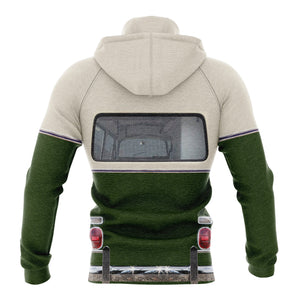 Guinea Pig Hippie Bus Hoodie For Men And Women