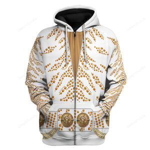 Elvis Topaz Stone - Costume Cosplay Hoodie Sweatshirt Sweatpants