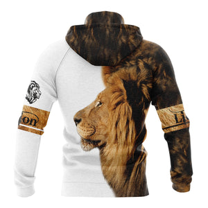 Lion All Over Print Hoodie For Men And Women