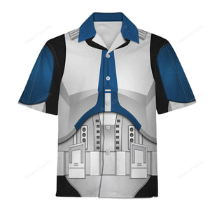 501st Clone Trooper Starwar - Hawaiian Shirt SWHS59