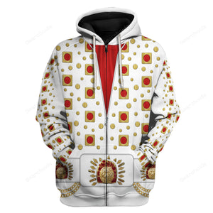 FamilyStore Elvis Eyelet Suit - Costume Cosplay Hoodie Sweatshirt T-Shirt Sweatpants ELHS45