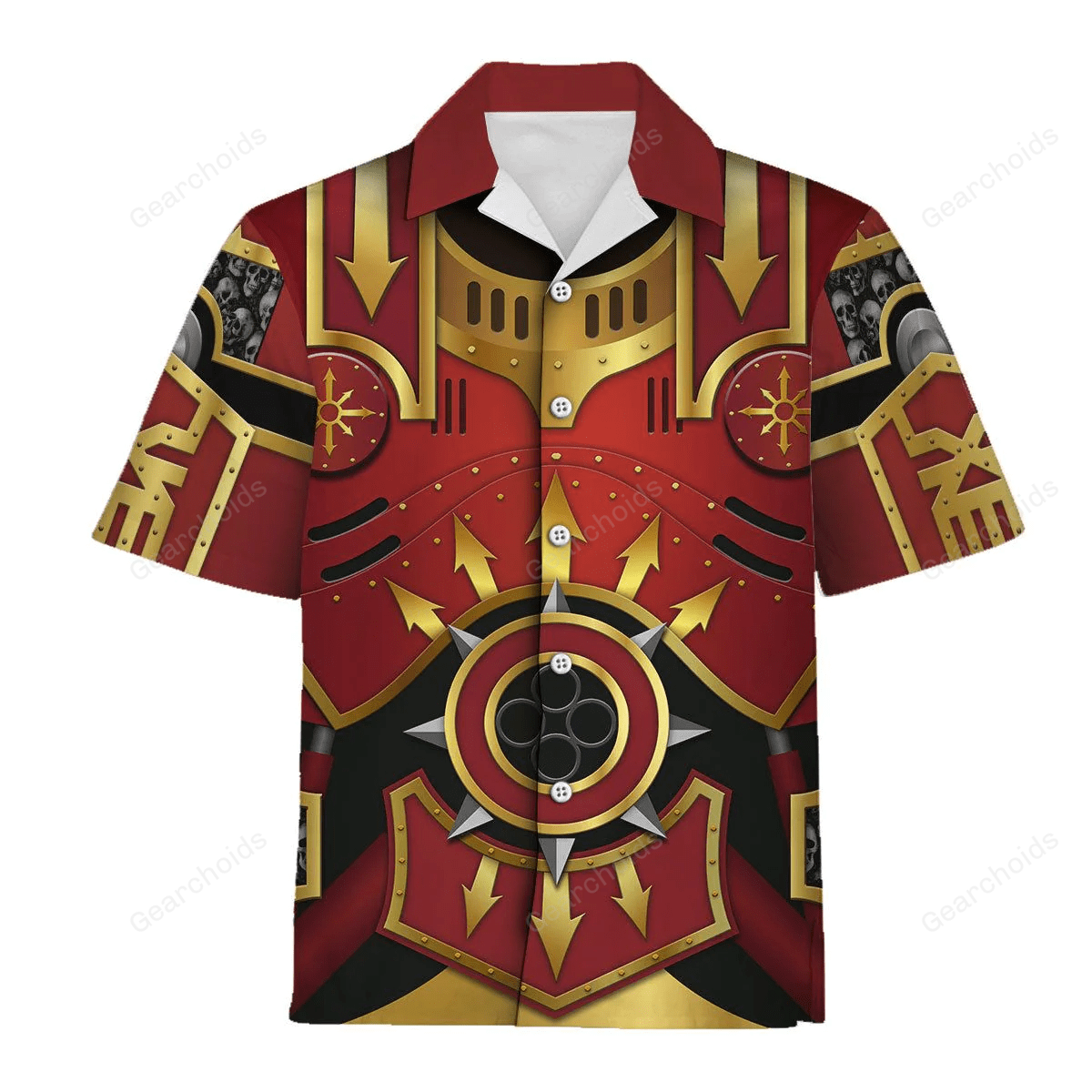 Warhammer Khorne Lord Of Skulls - Costume Cosplay Hawaiian Shirt