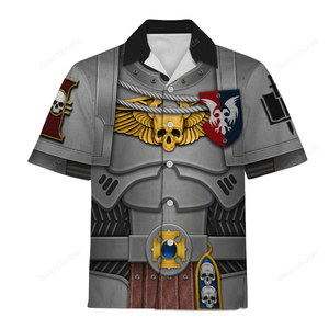 Warhammer Grey Knights Captain - Costume Cosplay Hawaiian Shirt WHHS158