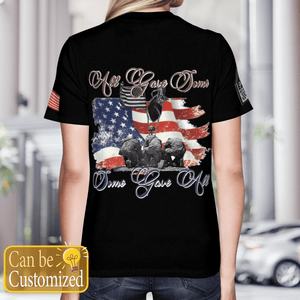 Personalized Veterans We Will Never Forget 11 9 2001 Blood Sweat And Tears T-Shirt