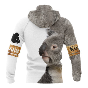 Koala All Over Print Unisex Hoodie For Men And Women