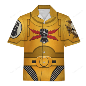 Warhammer Terminator Armor Imperial Fists - Costume Cosplay Hawaiian Shirt WHHS140