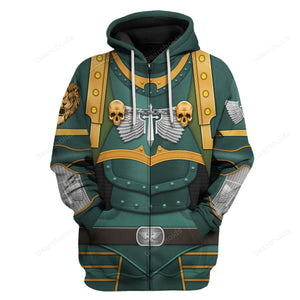 Warhammer Lion El Jonson Warrior - Costume Cosplay Hoodie Sweatshirt Sweatpants