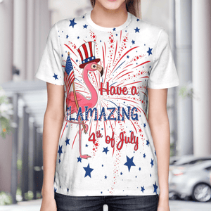 Veterans Have A Flamazing 4th of July 3D T-shirt