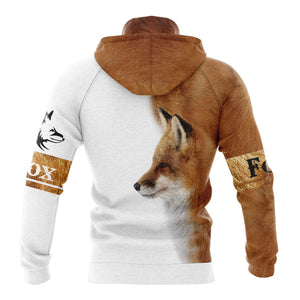 Fox All Over Print Hoodie For Men And Women