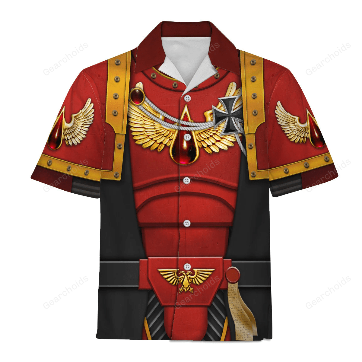 Warhammer Blood Angels Black Robe - Costume Cosplay Hawaiian Shirt