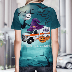 Veterans Halloween, Bell Ambulance, Milwaukee, Wisconsin T-Shirt