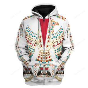 Elvis Thunderbird - Costume Cosplay Hoodie Sweatshirt Sweatpants