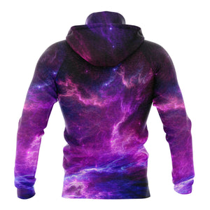 Hummingbird Purple Sky Hoodie For Men And Women