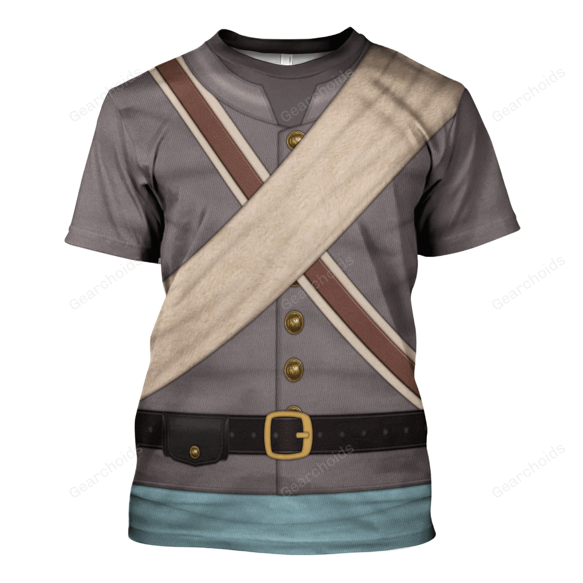 American Union Army Infantry Private Soldier Uniform T-Shirt