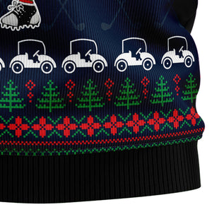 Ho Ho Hole In One Ugly Christmas Sweater