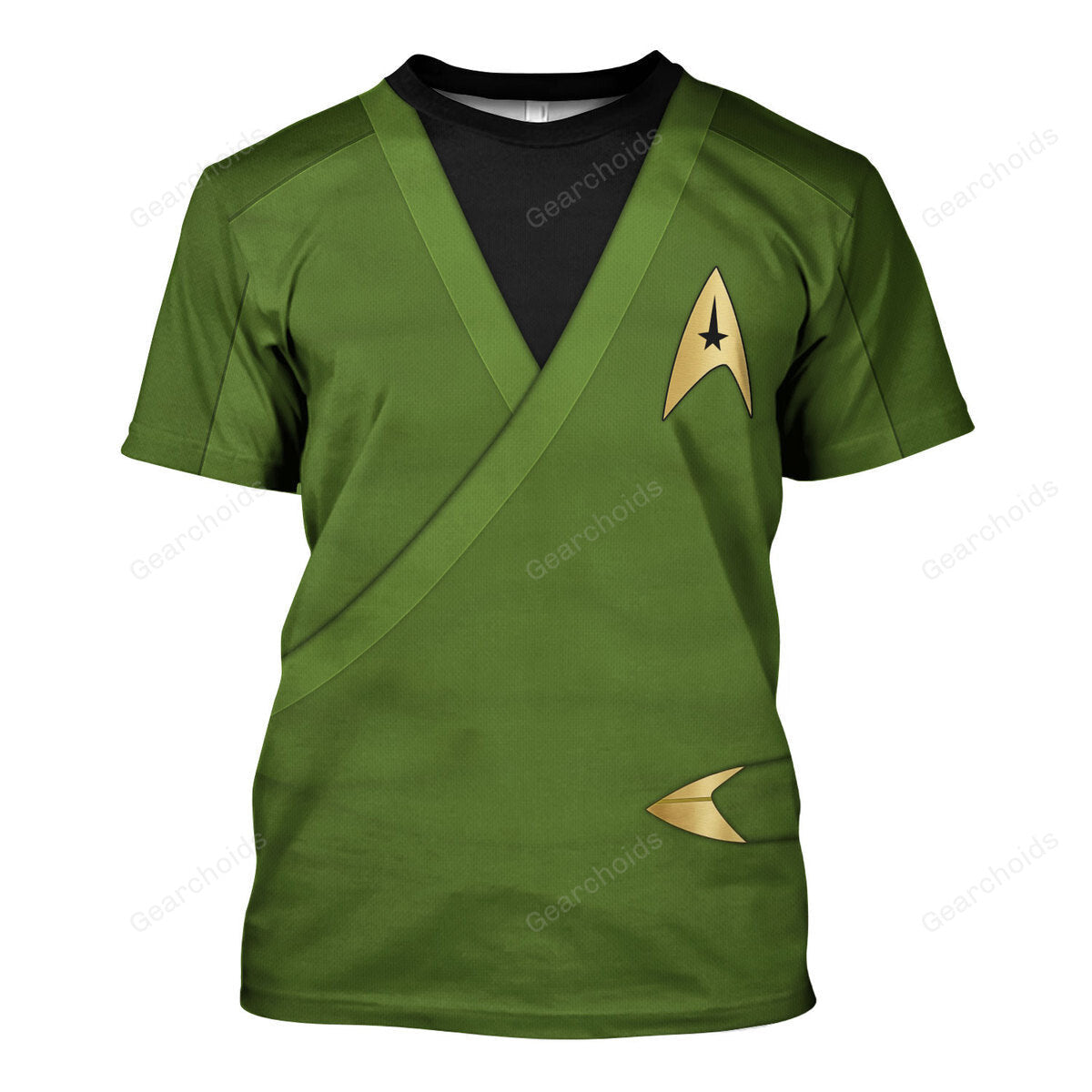 Star Trek Captain Pike Green Costume T-Shirt