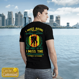 Personalized Veterans Vietnam Veteran T-Shirt