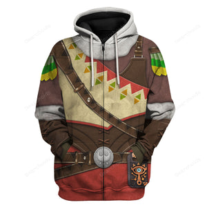 Snowquill Armor Set Link Hoodie Sweatshirt Sweatpants ZDHS13