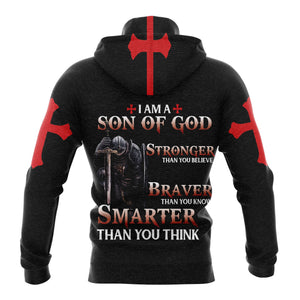 Knight God Jesus Hoodie For Men And Women