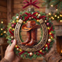 LA02.  Cowgirl & Cowboy Boots Western Christmas Gift For Her - Personalized Acrylic Ornament