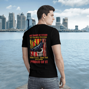 Personalized Vietnam Veteran Been There Done That And Damn Proud Of It T-Shirt