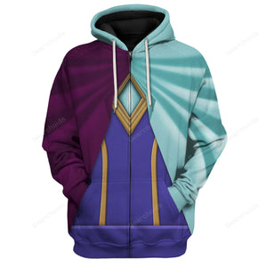 Fi Attire Cosplay Hoodie Sweatshirt Sweatpants