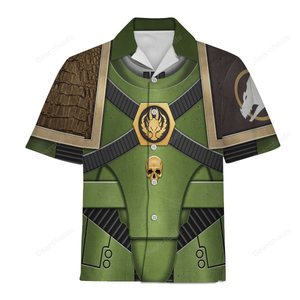 Pre-Heresy Salamanders In Mark IV Maximus Power Armor - Costume Cosplay Hawaiian Shirt WHHS23