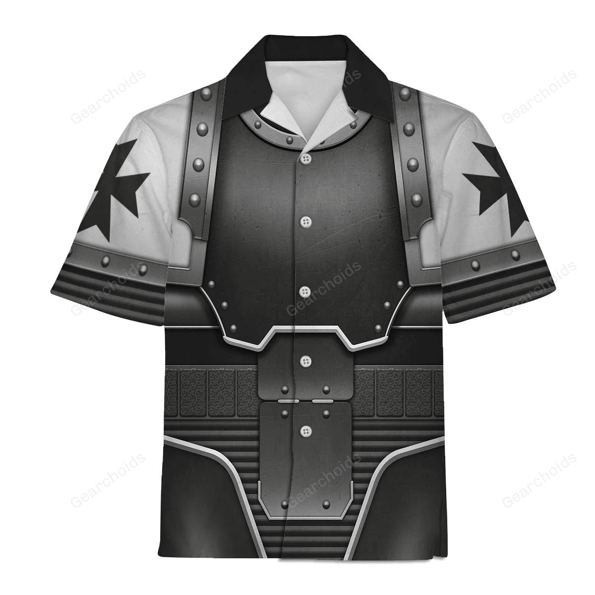 Warhammer Black Templars In Mark III Power Armor - Costume Cosplay Hawaiian Shirt