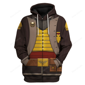 Warhammer Death Korps of Krieg Commissar - Costume Cosplay Hoodie Sweatshirt Sweatpants WHHS48