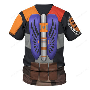 Star Wars Sabine Wren Costume Hoodie Sweatshirt Sweatpants Tshirt Hawaiian shirt SWHS51