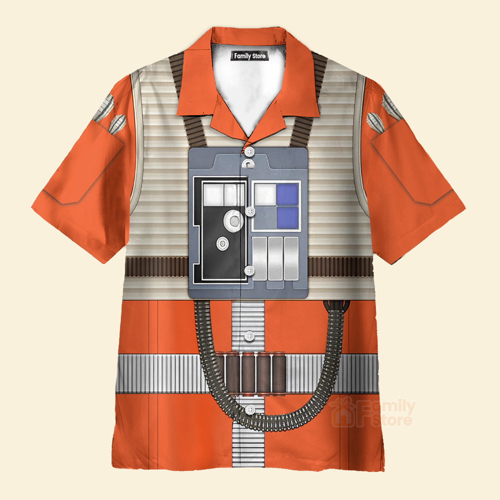 Star Wars Flight Suit Costume Hoodie Sweatshirt Sweatpants Tshirt Hawaiian shirt SWHS72