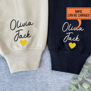 Custom Text Nana Bee - Embroidered Hoodie, Sweatshirt, Tshirt - Gift for Grandma, Mom and Dad