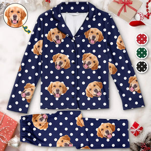 Custom Photo Pet Love Like Wearing Their Faces On Your Pajamas - Christmas Gift For Pet Owners, Pet Lovers - Personalized Pajama NA94