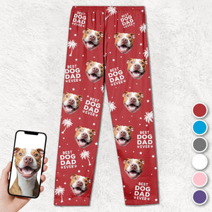 Custom Photo Love, Fur, And Holiday Cheer - Christmas Gift For Pet Owners, Pet Lovers - Personalized Pajama Pants NA94