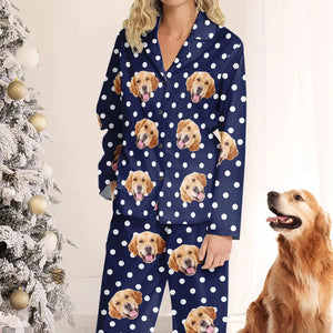 Custom Photo Pet Love Like Wearing Their Faces On Your Pajamas - Christmas Gift For Pet Owners, Pet Lovers - Personalized Pajama NA94