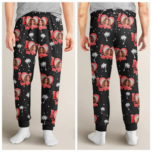 CustomI Love My Wife Girlfriend - Gift For Wife, Girlfriend - Personalized Pajama Pants NA94