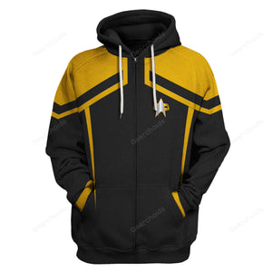 Star Trek Operations Starfleet Circa Hoodie Sweatshirt Sweatpants