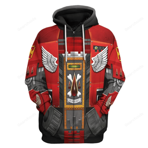 Warhammer Blood Angels Furioso Dreadnought - Costume Cosplay Hoodie Sweatshirt Sweatpants WHHS32