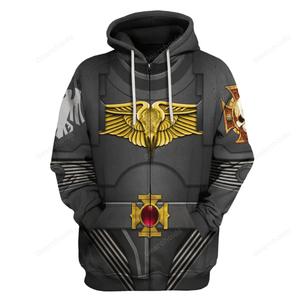 Raven Guard Indomitus Pattern Terminator Armor - Costume Cosplay Hoodie Sweatshirt Sweatpants WHHS127