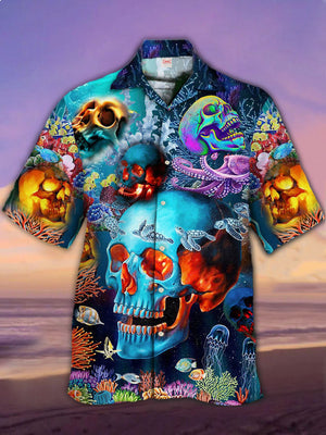 Hippie Mysterious Underwater World Hawaiian Shirt