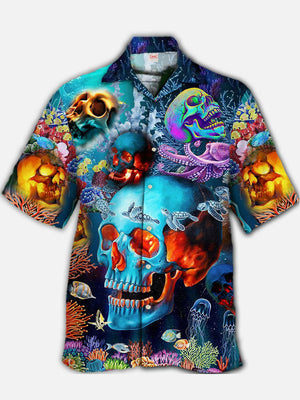 Hippie Mysterious Underwater World Hawaiian Shirt