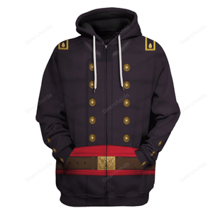 Union Army- Major- Infantry Uniform Hoodie Sweatshirt Sweatpants