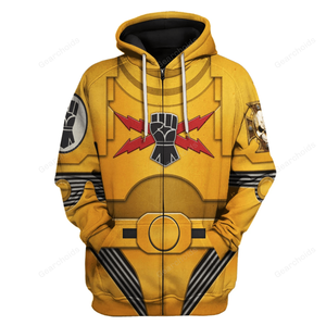 Terminator Armor Imperial Fists - Costume Cosplay Hoodie Sweatshirt Sweatpants WHHS140